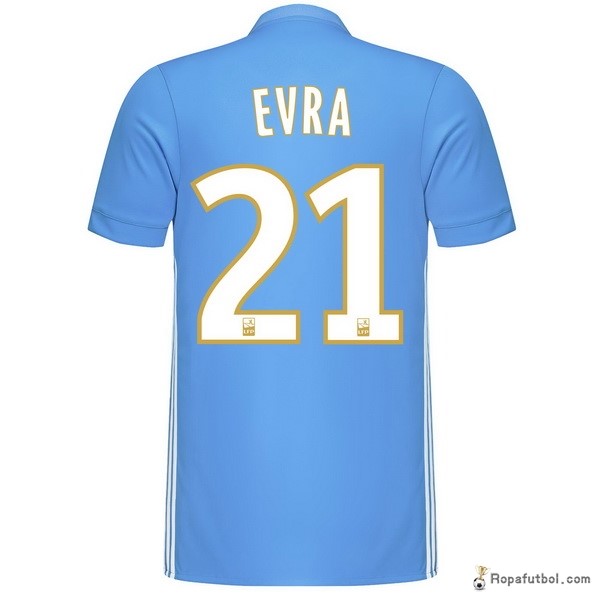 Camiseta Marsella Replica Segunda Ropa Evra 2017/18